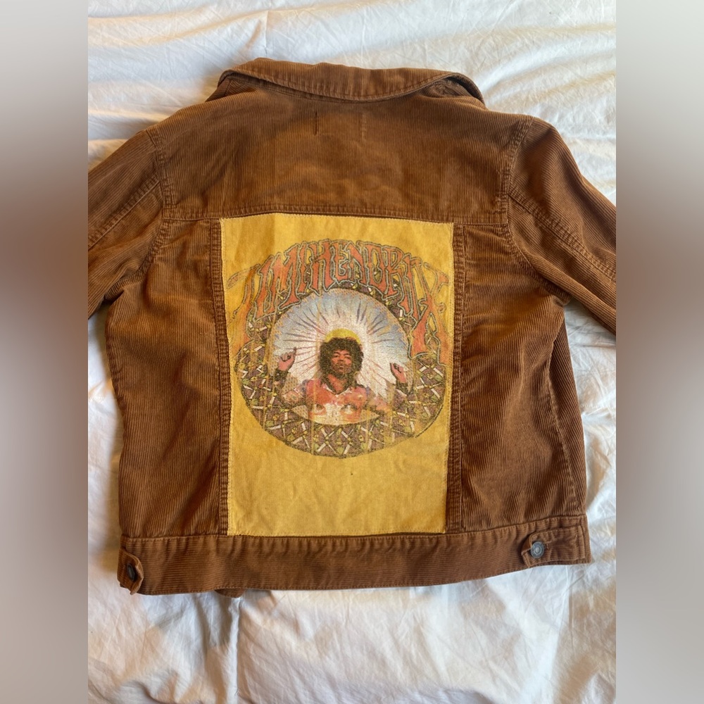 Sky and Sparrow Brown Corduroy Jimi Hendrix Jacket